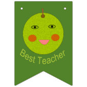 最高の先生Happy Apple Bunting Flags バンティングフラッグ (第1の旗)