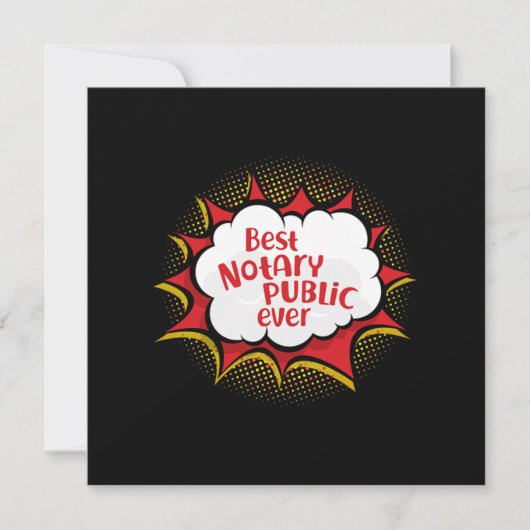 最高の公証人弁護士Gif 招待状 (正面)