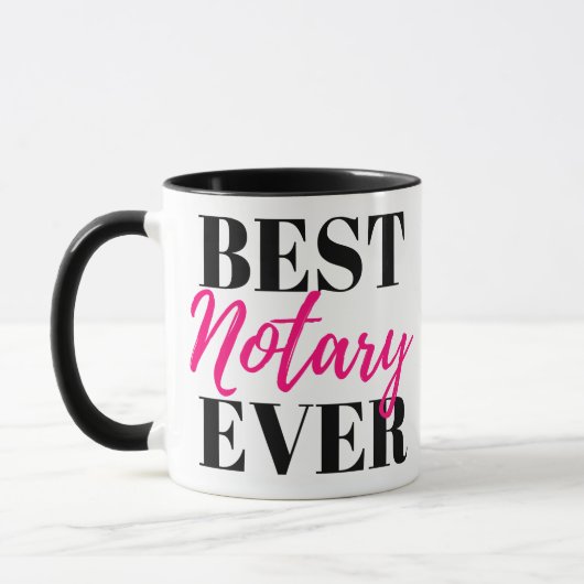 最高の公証人 マグカップ (左)