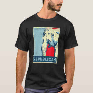 最高の共和党政治ポートレートマッチングアイディアIc Tシャツ