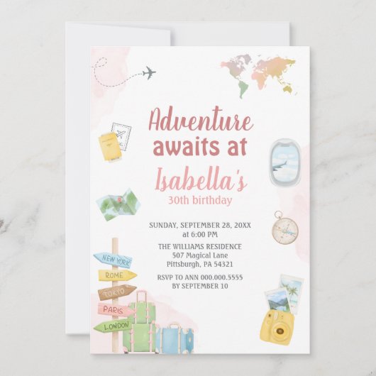 最高の冒険が待っている 招待状 (正面)