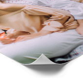 最高の写真パーソナライズされた ポスター (角)