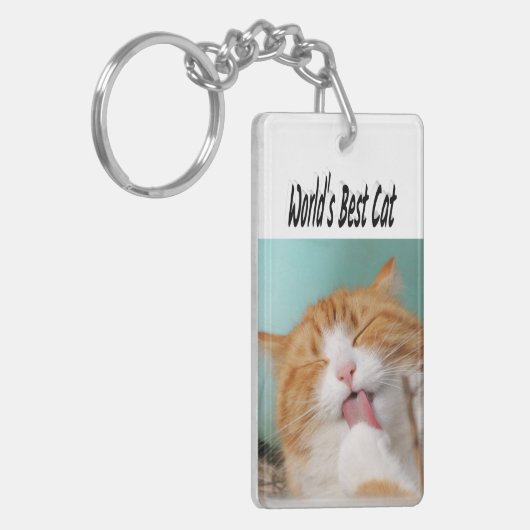 最高の写真 キーホルダー (正面左)