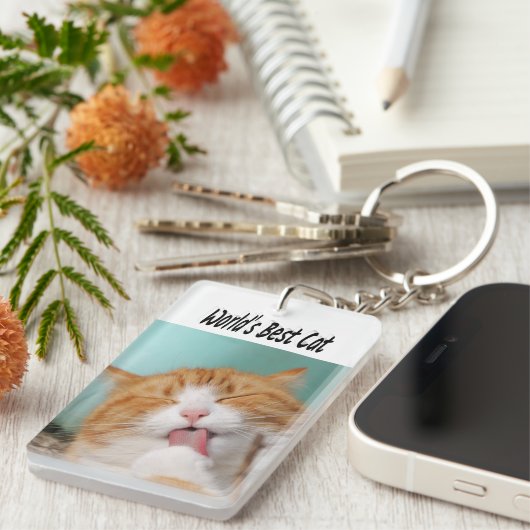 最高の写真 キーホルダー (正面右)