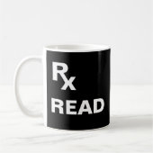 最高の処方箋 - 「RX READ」 - ライフプラン コーヒーマグカップ (左)