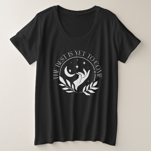 最高の出来事はまだこれから Spiritual Tシャツ (デザイン正面)