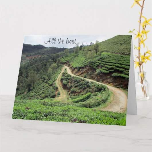 最高の別の曲 カード (黄色い花)