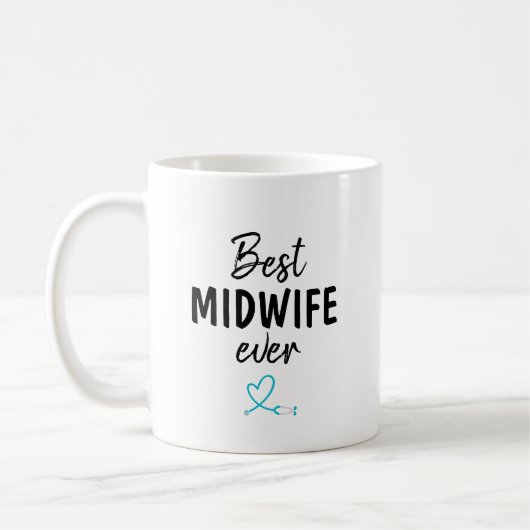 最高の助産師 コーヒーマグカップ (左)