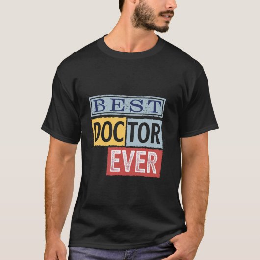 最高の医師の妻 学校 夫 同僚 女性 Tシャツ (正面)