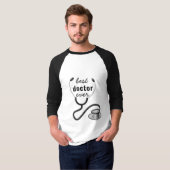 最高の医師 ステートスコープ 医者 卒業式 Tシャツ (正面フル)