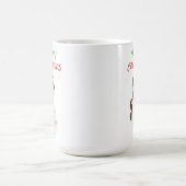最高の医者へ クリスマスギフト コーヒーマグカップ (中央)