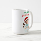最高の医者へ クリスマスギフト コーヒーマグカップ (正面右)