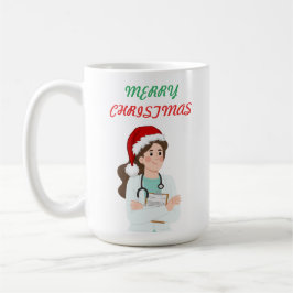 最高の医者へ クリスマスギフト コーヒーマグカップ