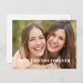 最高の友だちフォト誕生日はがき ポストカード (正面/裏面)