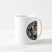 最高の友のタビーキャット コーヒーマグカップ (正面右)