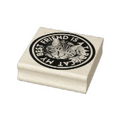 最高の友のタビーキャット ラバースタンプ (スタンプ)