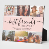 最高の友のピンクカッコいいのスクリプト6 photo collage grid grid フォトプラーク (側面)