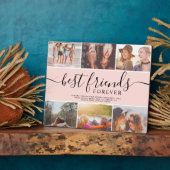 最高の友のピンクカッコいいのスクリプト6 photo collage grid grid フォトプラーク (側面)