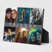 最高の友の世界カスタム6写真 フォトプラーク (側面)