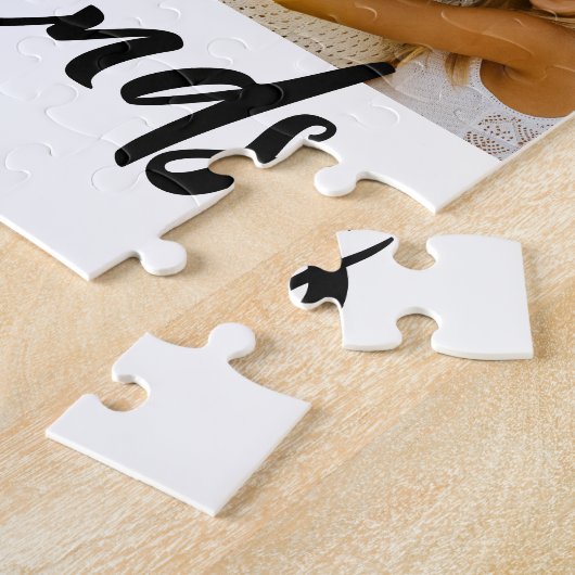 最高の友の写真のコラージパーソナライズされた ジグソーパズル (側面)