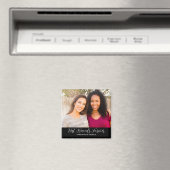 最高の友の写真の名前 マグネット (インサイチュ (食洗機))