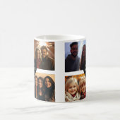 最高の友の写真カスタム コーヒーマグカップ (中央)