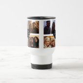 最高の友の写真カスタム トラベルマグ (中央)