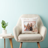 最高の友の写真白名 クッション (椅子)