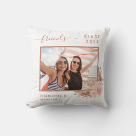 最高の友の写真白名 クッション