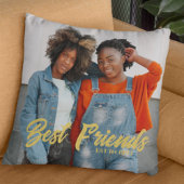 最高の友の写真 クッション