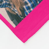 最高の友の写真 フリースブランケット (角)