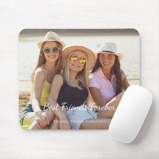 最高の友の写真 マウスパッド (マウス)