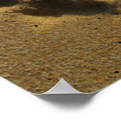 最高の友の手のプリント ポスター (角)