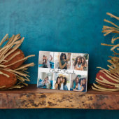 最高の友の書道 |複数カスタムの写真 フォトプラーク (側面)