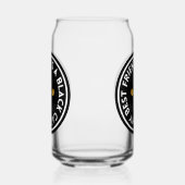 最高の友の黒猫 ガラス缶 (右)