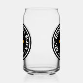 最高の友の黒猫 ガラス缶 (左)