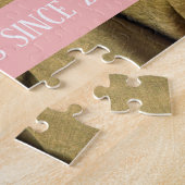 最高の友よモダンりカスタム写真テンプレートBFF ジグソーパズル (側面)