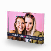 最高の友よモダンりカスタム写真テンプレートBFF フォトブロック (右)