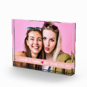 最高の友よモダンりカスタム写真テンプレートBFF フォトブロック (右)