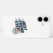 最高の友よ認め文字デザインる Case-Mate iPhoneケース (裏面 (横))