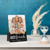 最高の友カスタマイズ人モダン4 Photo Collage フォトプラーク (側面)