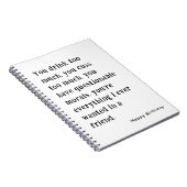 最高の友ハッピーバースデーおもしろい 笑わされる ノートブック (右側)