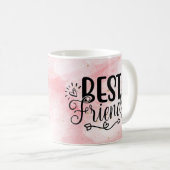 最高の友パーソナライズされた達 コーヒーマグカップ (正面右)
