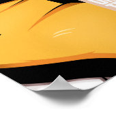 最高の友人のアニメ引用文 ポスター (角)