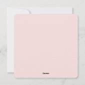 最高の友人の写真カスタムハッピーバースデー シーズンカード (裏面)