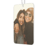 最高の友人カスタムの写真あなたの車を作成 カーエアーフレッシュナー (左)