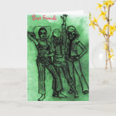 最高の友人 カード (黄色い花)