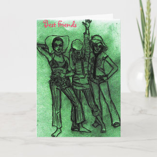 最高の友人 カード