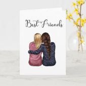 最高の友人 カード (黄色い花)