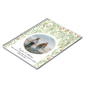 最高の友人BFFギフトフローラ写真 ノートブック (左側)